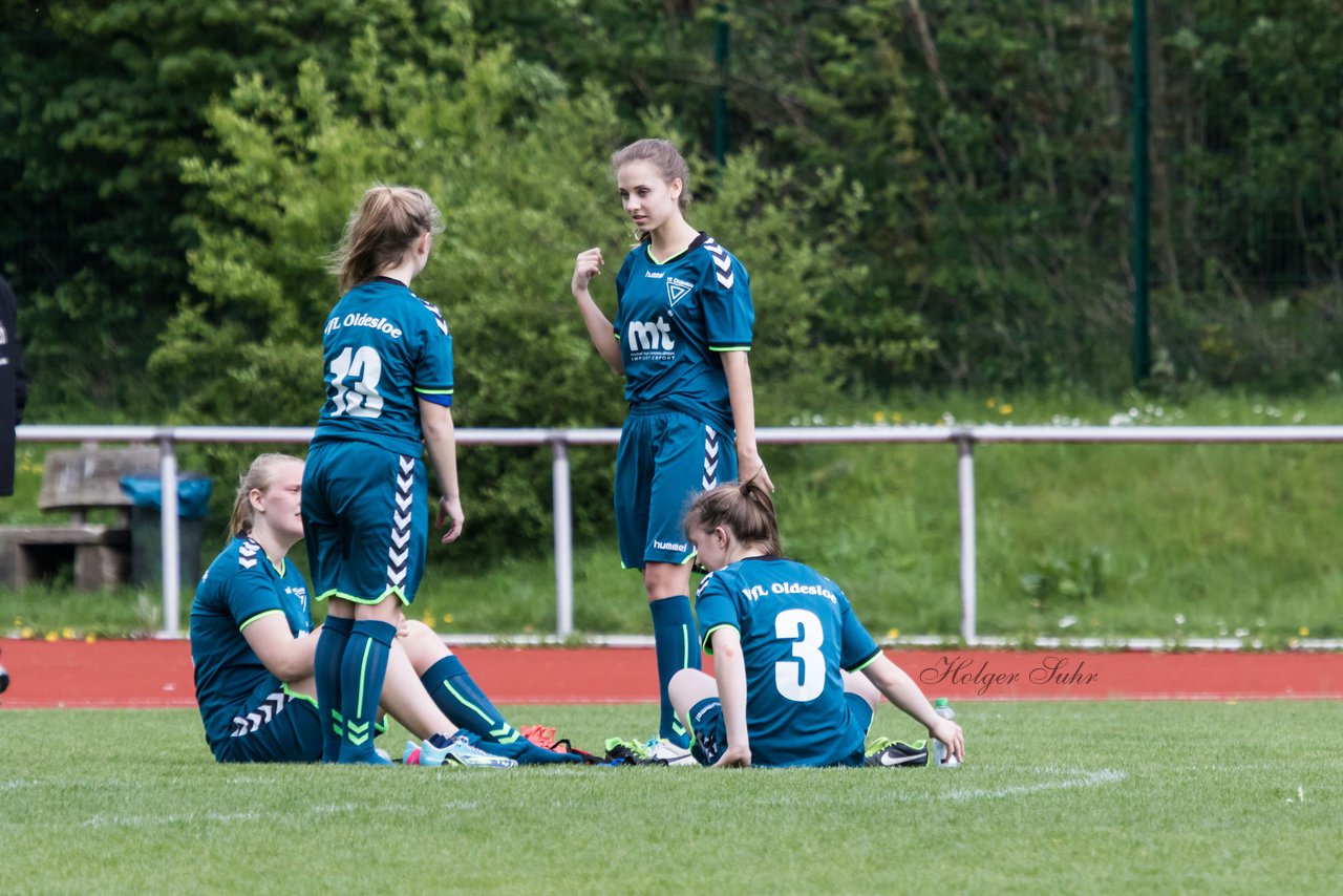 Bild 454 - B-Juniorinnen VfL Oldesloe - JSG Sdtondern : Ergebnis: 2:0